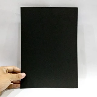 Giấy bìa cứng màu đen A4 định lượng 90gsm