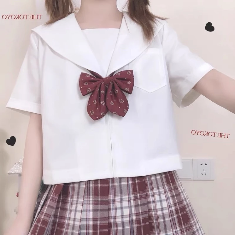 010[có sẵn] Áo sailor blouse JK thuỷ thủ basic