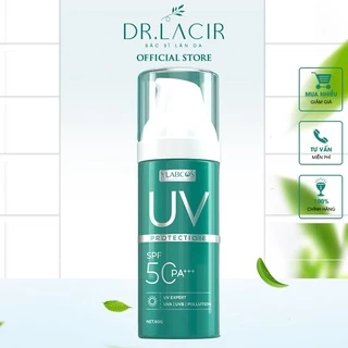 [hộp 60gr] Kem chống nắng đa tầng DrLacir giúp chống nắng, nâng tông, SPF 50PA+++ Uv Protection Ylabcos