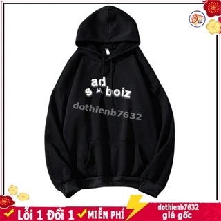 Áo chống nắng ⚡️ SIÊU PHẨM ⚡️ Áo Hoodie Unisex SADBOIZ có mũ chất nỉ dày dặn FORM dáng rộng dành cho cả nam và nữ M01