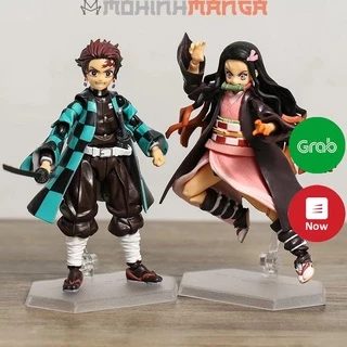 Mô hình Figma Kamado Nezuko 508 DX Tanjiro 498 DX Kimetsu No Yaiba Thanh gươm diệt quỷ cứu nhân Demon Slayer Tanjirou