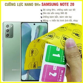 Dán cường lực dẻo nano Samsung Note 20