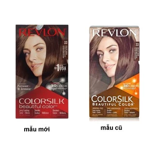 Thuốc nhuộm thảo dược phủ bạc Revlon #33 nâu tự nhiên