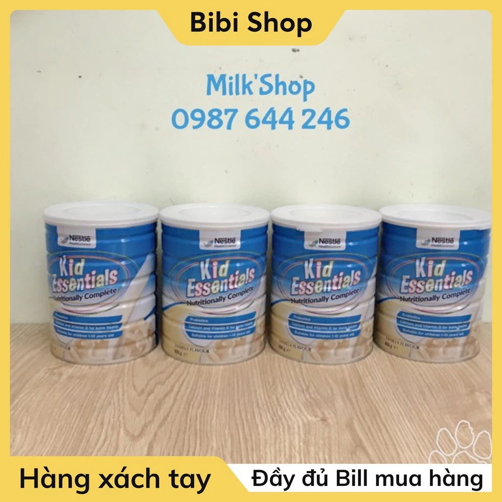 Sữa bột Kid Essentials Nestle nội địa Úc 800g (mẫu mới) - Sữa công thức trên 24 tháng tuổi