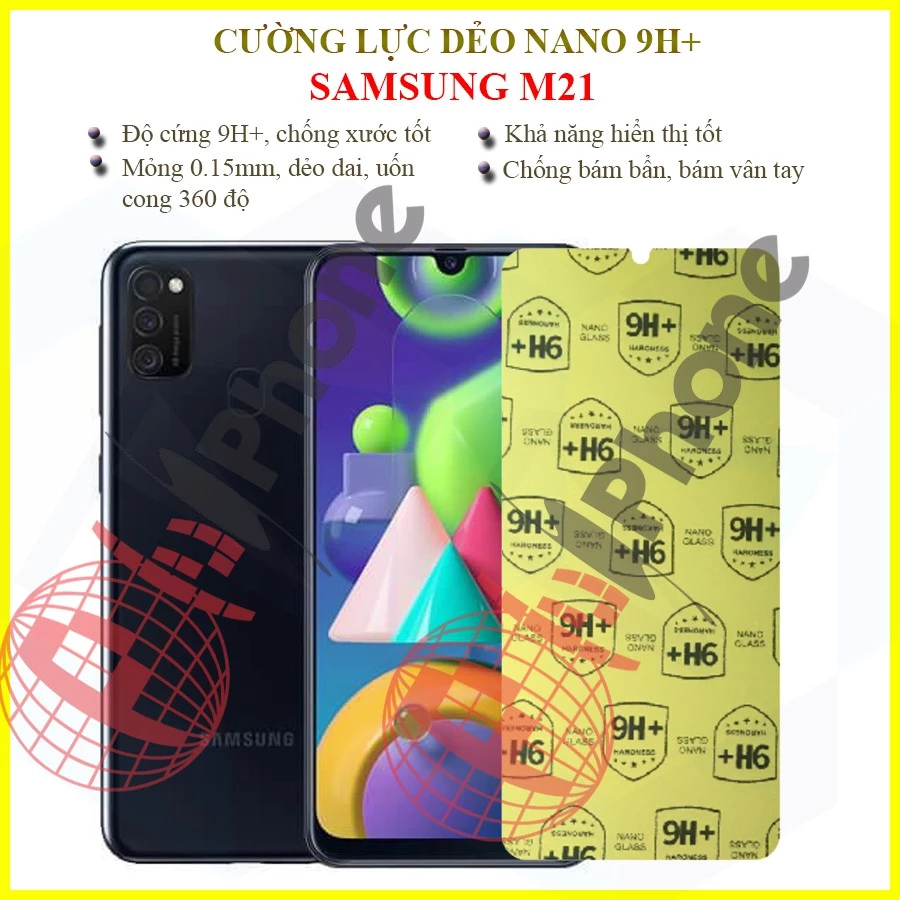 Dán cường lực dẻo nano Samsung M21