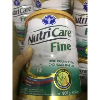 Sữa bột Nutricare Fine (Date mới nhất) - Dinh Dưỡng Y Học Cho Người Bị Ung Thư (900g)