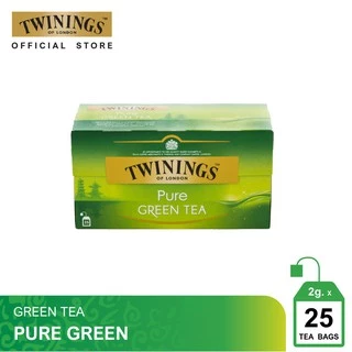 Trà túi lọc Twinings Pure Green Tea - Hương vị Trà Xanh