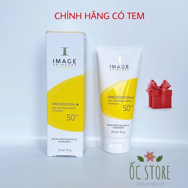 Kem chống nắng Image Skincare SPF50 Chính Hãng cho da hỗn hợp 91g