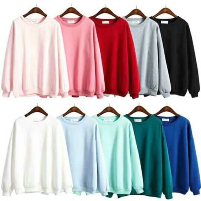 TRÙM BUÔN LẺ🍀🍀🍀Áo Hoodie Không Mũ Trơn