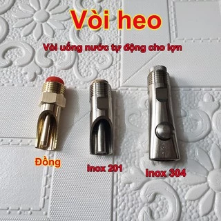 1 Chiếc Vòi Heo Inox. Dùng Cho Lợn Uống Nước