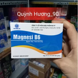 Viên uống MAGIE B6 - MAGNESI B6 Đại Uy 100 viên