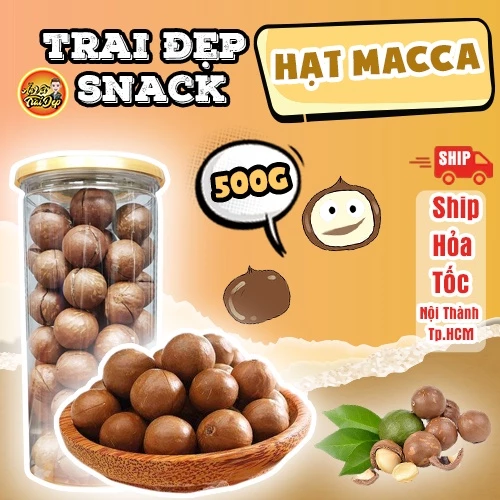 Hạt Macca Trai Đẹp 400G