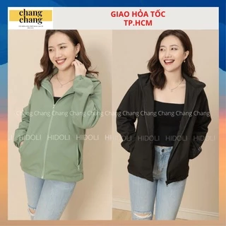 Áo Khoác Nữ 2 Lớp Cao Cấp, Áo Gió Nữ 2 Lớp Chống Nước