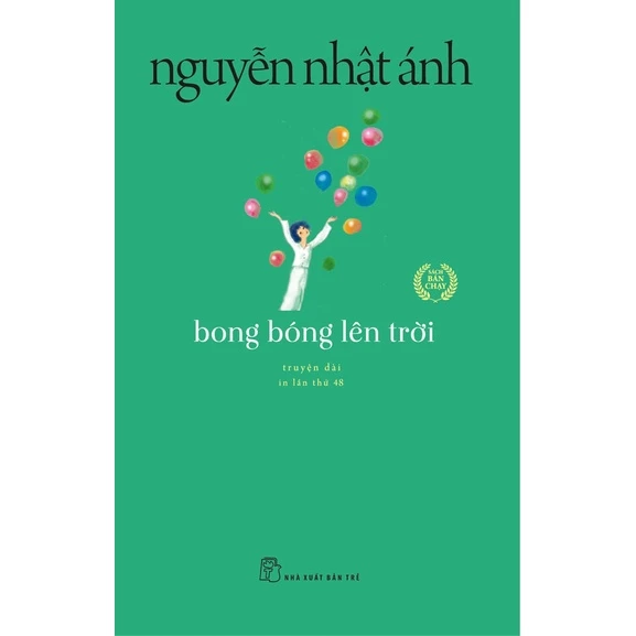 Sách NXB Trẻ - Bong bóng lên trời- Nguyễn Nhật Ánh