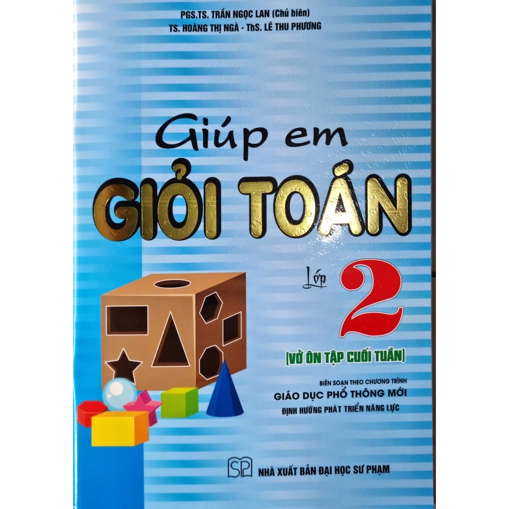 Sách - Giúp em giỏi toán lớp 2 (Vở ôn tập cuối tuần) - Theo chương trình mới định hướng phát triển năng lực