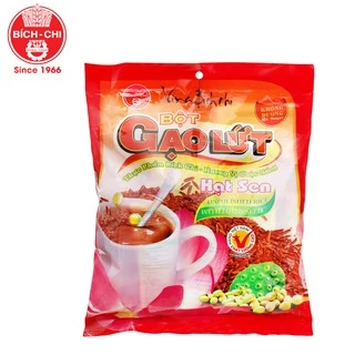 BỘT GẠO LỨT HẠT SEN KHÔNG ĐƯỜNG BÍCH CHI UNPOLISHED RICE POWDER WITH LOTUS SEED NO SUGAR