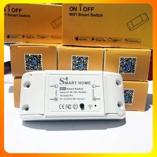 Công tắc điều khiển wifi từ xa thông minh Smart Home - bản mới