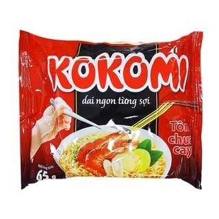 MÌ KOKOMI TÔM CHUA CAY GÓI 65G