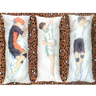 Gối ôm dài Haikyuu 1m x 40cm 02 (Tặng 1 poster hoặc 1 huy hiệu)