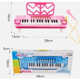 Đồ Chơi Đàn Piano Cho Bé Có Đèn Nhạc Và Micro Chuẩn Âm