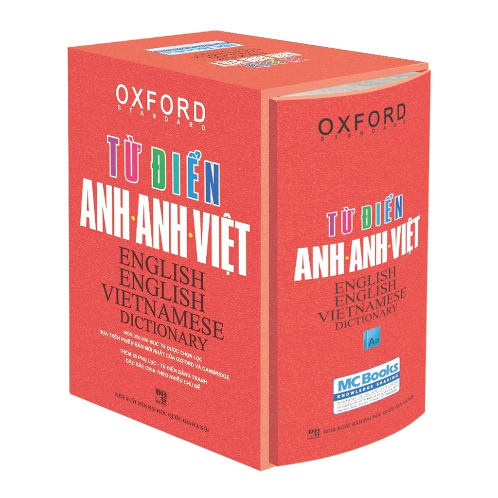 Sách - Từ Điển Oxford Anh - Anh - Việt ( Bìa Đỏ )