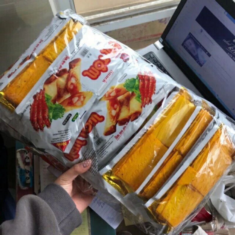 Bịch 30 gói Snack nem tôm