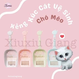 Xẻng Xúc Cát Vệ Sinh Cho Mèo - Xiuxiu Giang