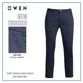 [SIZE 29] OWEN - Quần kaki Owen màu xanh navy 91735 - Quần kaki nam