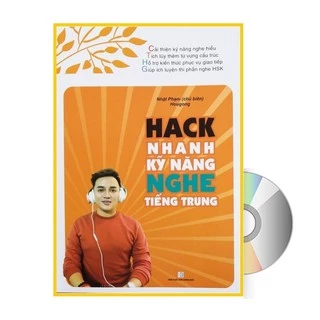 Sách - Hack nhanh kỹ năng nghe tiếng Trung + DVD tài liệu