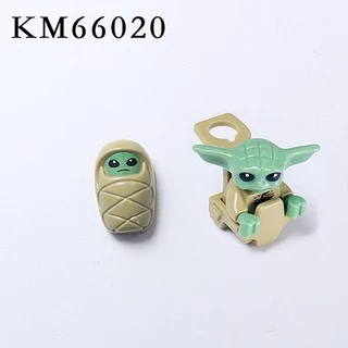 Mô Hình Đồ Chơi Lắp Ráp Hình Baby Yoda