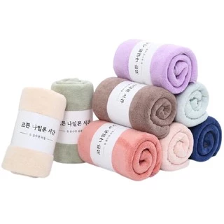 Khăn Tắm Lớn Khách Sạn Lông Cừu Hàn Quốc Cao Cấp Thấm Hút Tốt Sợi Cotton Tre Kích Thước 140 x 70Cm