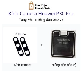 [Freeship + Quà tặng] Kính camera sau Huawei P30 Pro  - Tặng kèm miếng dán