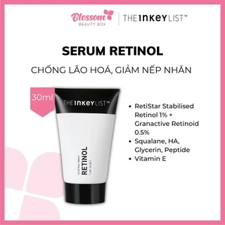 Serum RETINOL 1% cho da mụn, da lão hóa The Inkey List 30mL