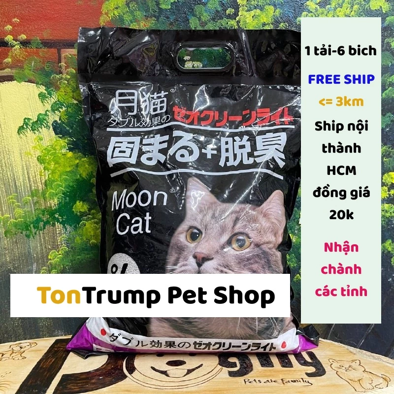 (có SỈ) COMBO 3 bịch cát nhật - cát vệ sinh cho mèo - 9L