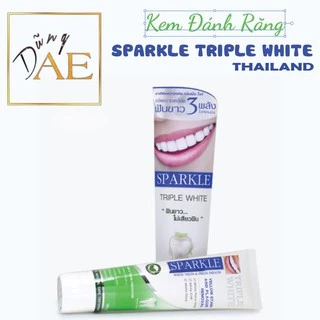 Kem Đánh Răng Sparkle Triple White Thái Lan 100g