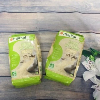 Đường mía thô hữu cơ hạt nhỏ Markal 1kg