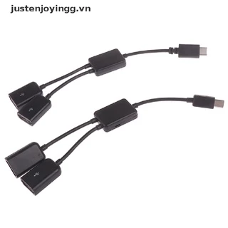 Bộ Chia 2 Cổng usb / type c Sang Cổng otg Chữ Y