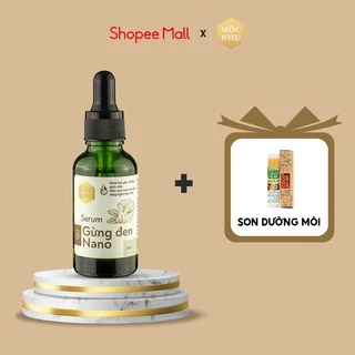 Serum Gừng Đen Nano Mộc Nhu 30ml - Dứt Điểm Gàu Ngứa, Nấm Da Đầu