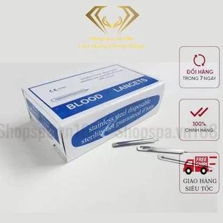 Kim chích mụn LANCETS hộp 200 chiếc