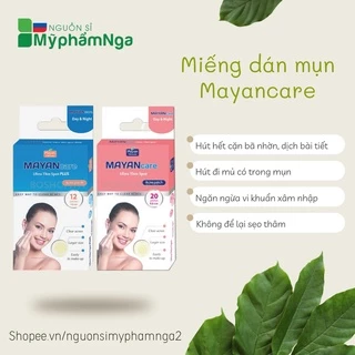 Miếng dán mụn Mayancare làm khô nhân mụn cấp tốc