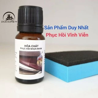 Chai phục hồi nhựa nhám HC 10ml Làm mới nhựa không phai màu