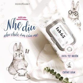 Khăn ướt Momo Rabbit Hàn Quốc (72 miếng)