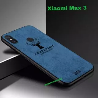 Ốp lưng Xiaomi Mi Max 3 chống sốc Vải Deer hươu cao cấp