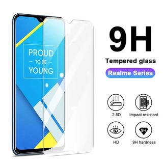 Kính cường lực trong suốt Cho Realme 9 8 5G 8i 7 7i 6 6i 5 5i 3Pro C35 C2 C3 C11 2021 C12 C15 C17 C21 C21Y C25 C25S C25Y XT Narzo 20 30A 50A Prime 50A Prime 50A