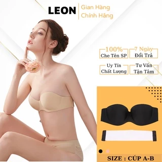 Áo Ngực Không Dây Không Gọng Nâng Ngực Chống Tuột Không Dây Cài Sau Quyến Rũ LEON A218