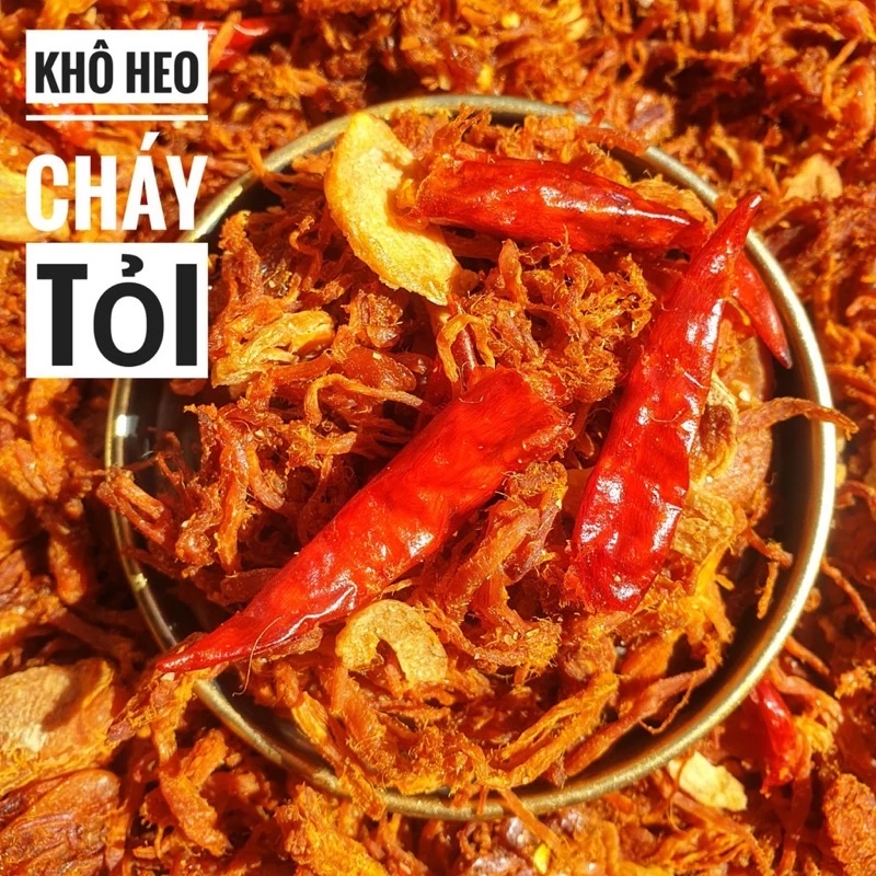 Khô heo cháy tỏi 300g ngon như mẹ làm