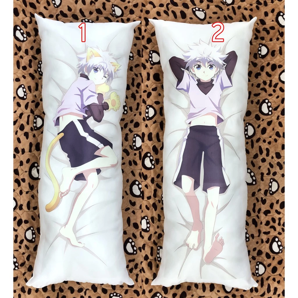 Gối ôm dài anime manga game Killua Zaoldyeck 1mx40cm