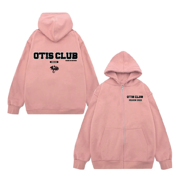 Áo Khoác Zip Local Brand Unisex Otis Club - Hoodie Zip Kéo Otis