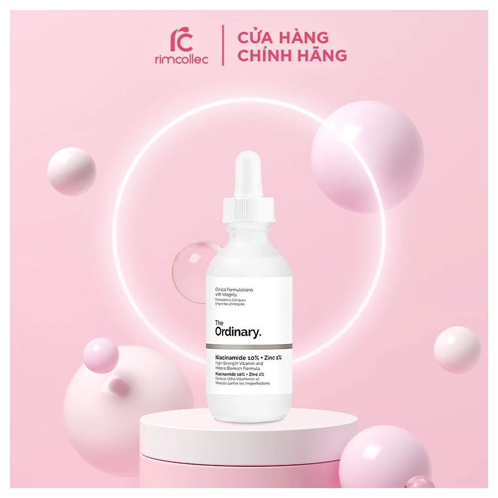 Serum The Ordinary Niacinamide 10% + Zinc 1%