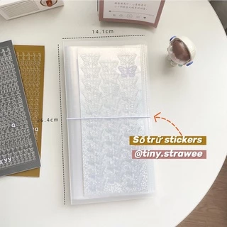 Sổ lưu trữ stickers/ card/ ảnh